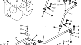 Трубка 208-62-12213 Komatsu