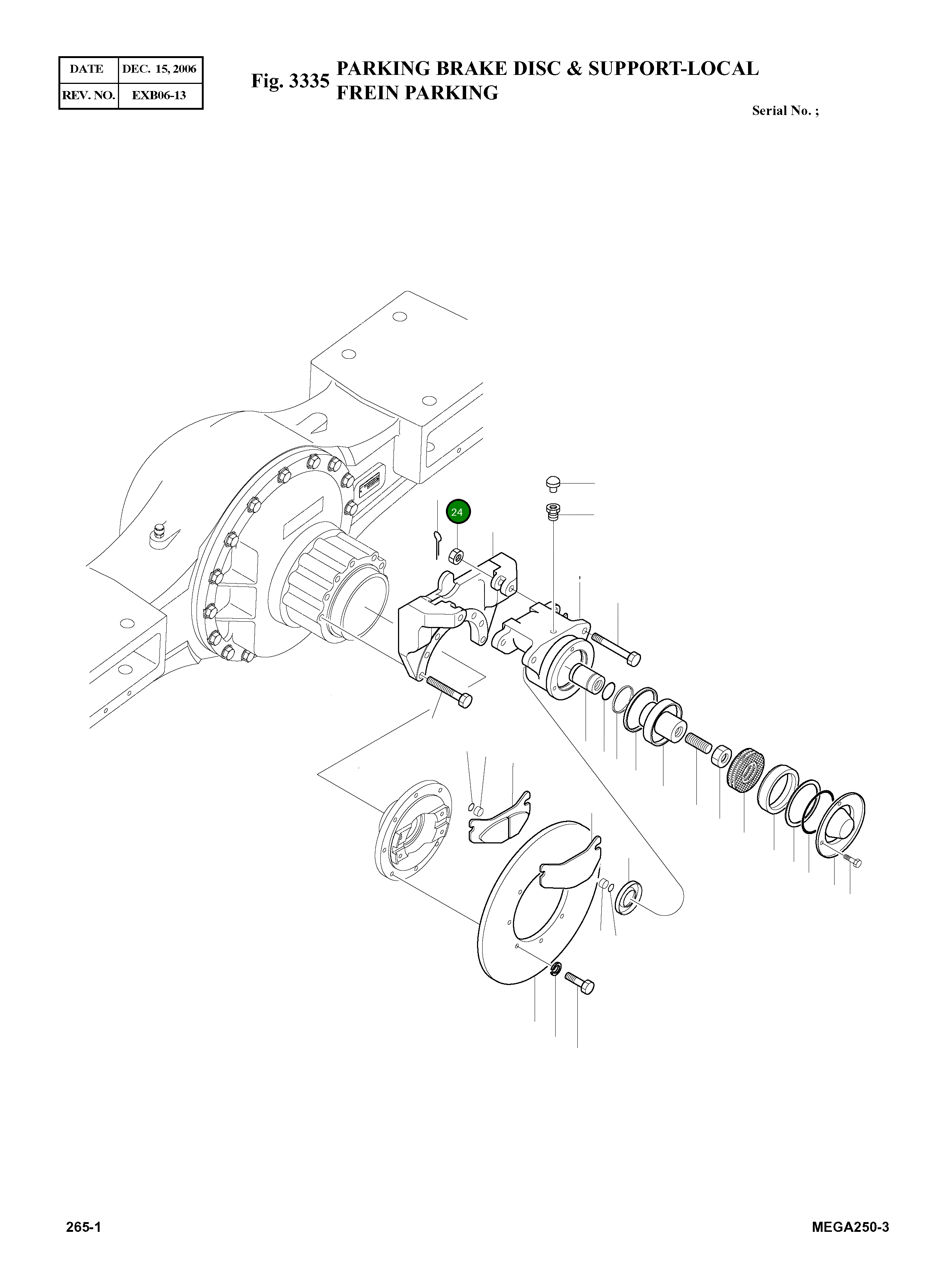 Гайка 4121-7029 Komatsu