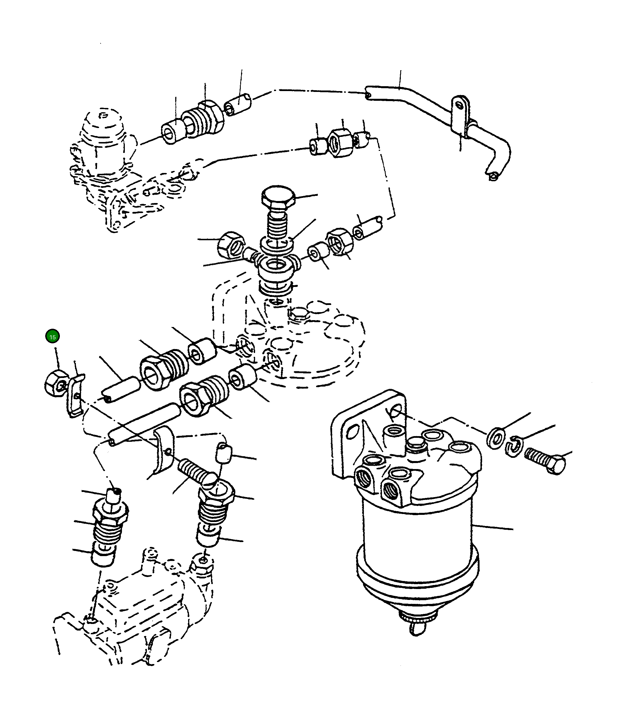 Гайка 376578X1 Komatsu