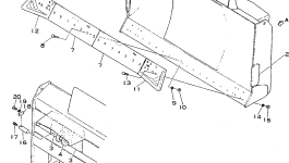 Кромка 195-928-1162 Komatsu