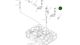 Гайка 458-384 Komatsu