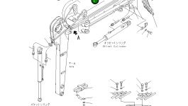 Шланг 3180MM,GREEN 21X-62-32151 Komatsu