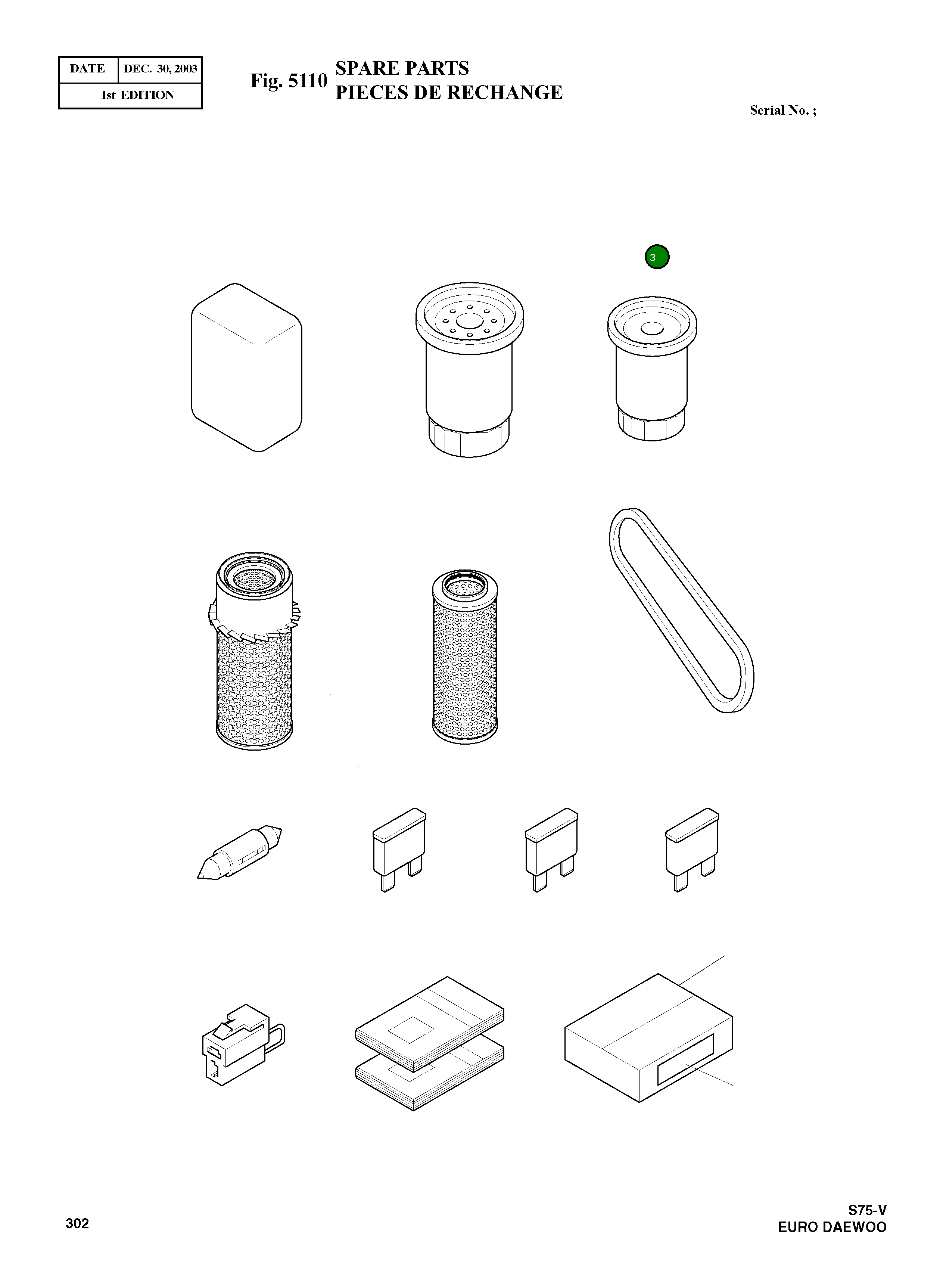 Фильтр топливный 471-00122 Komatsu