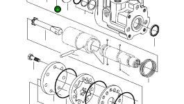 Игольчатый упорный подшипник 1439 737 H1 Komatsu