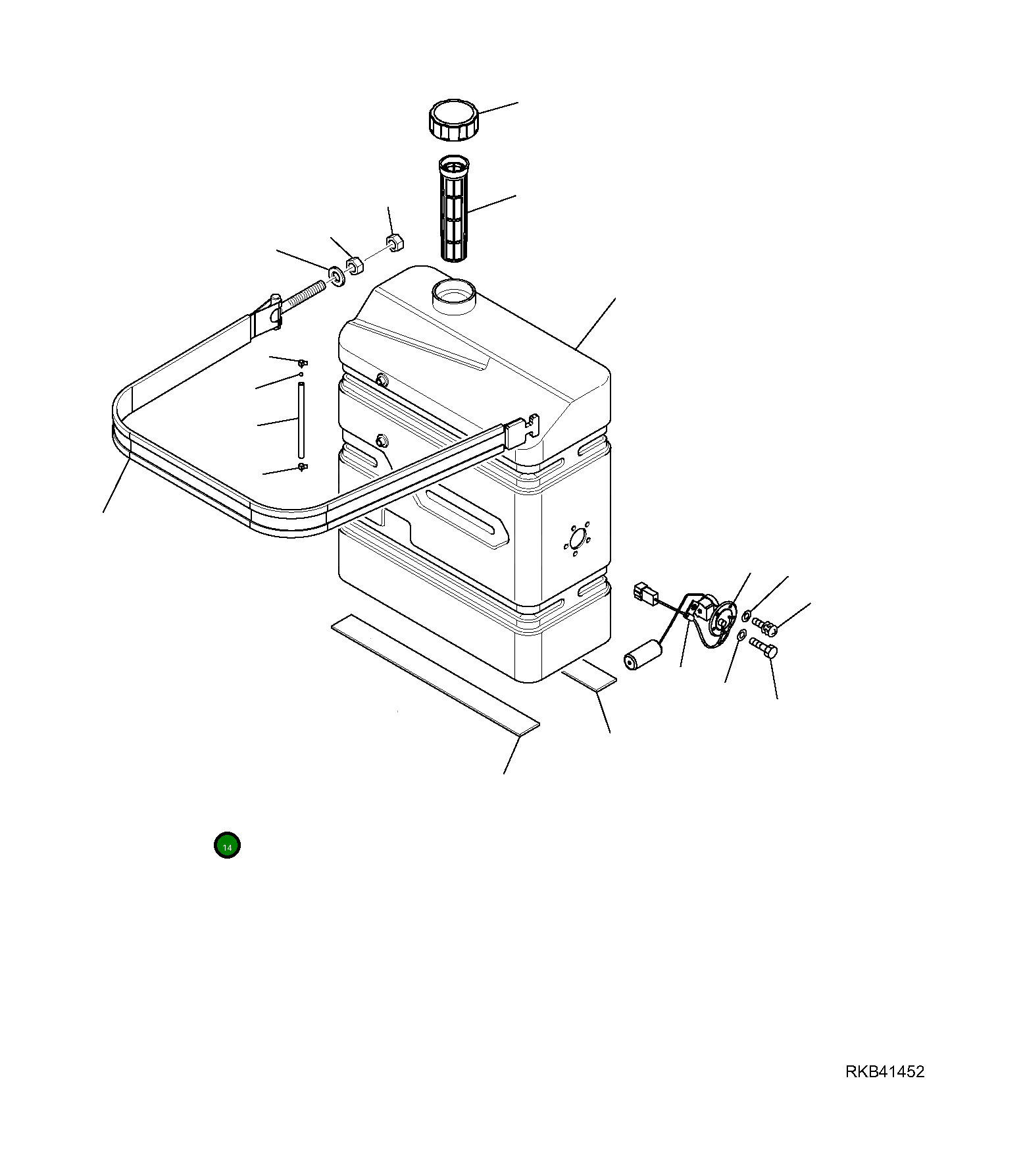 Ремень в сборе 22L-09-R5110 Komatsu