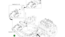 Шланг (90-90)PF1 3/16-570L 2184-1202D52 Komatsu