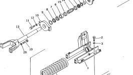 Проставка 113-30-24250 Komatsu