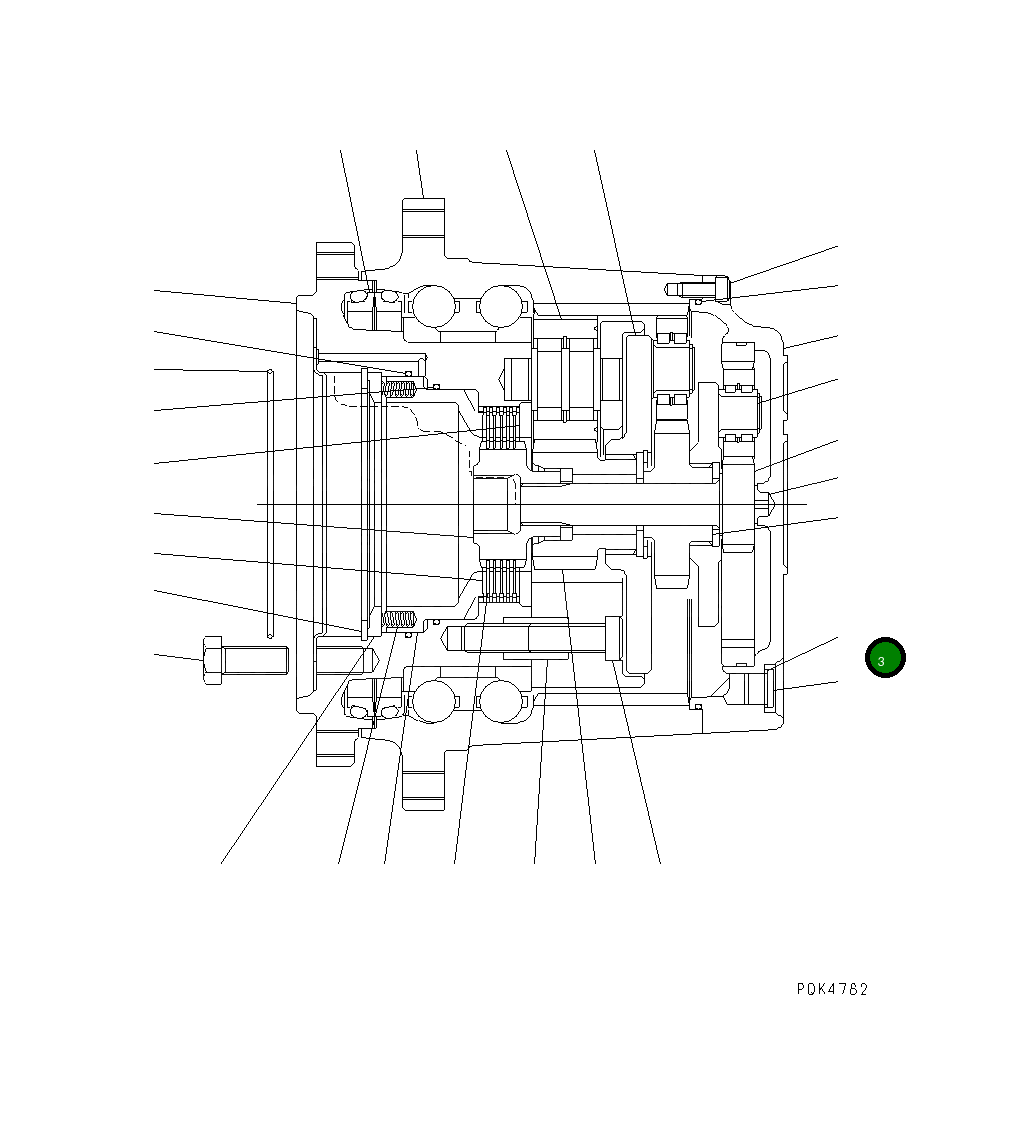 Шайба 21P-27-K1460 Komatsu