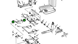 Фланцевый подшипник 565 518 R1 Komatsu