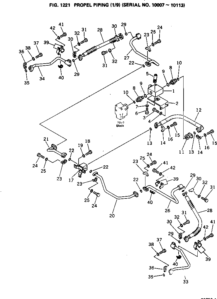 Хомут 288-62-18110 Komatsu