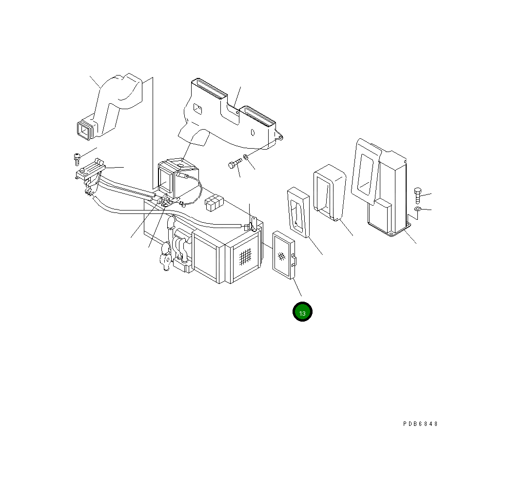 Фильтр 209-979-7850 Komatsu