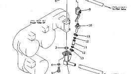 Трубка 208-62-19170 Komatsu