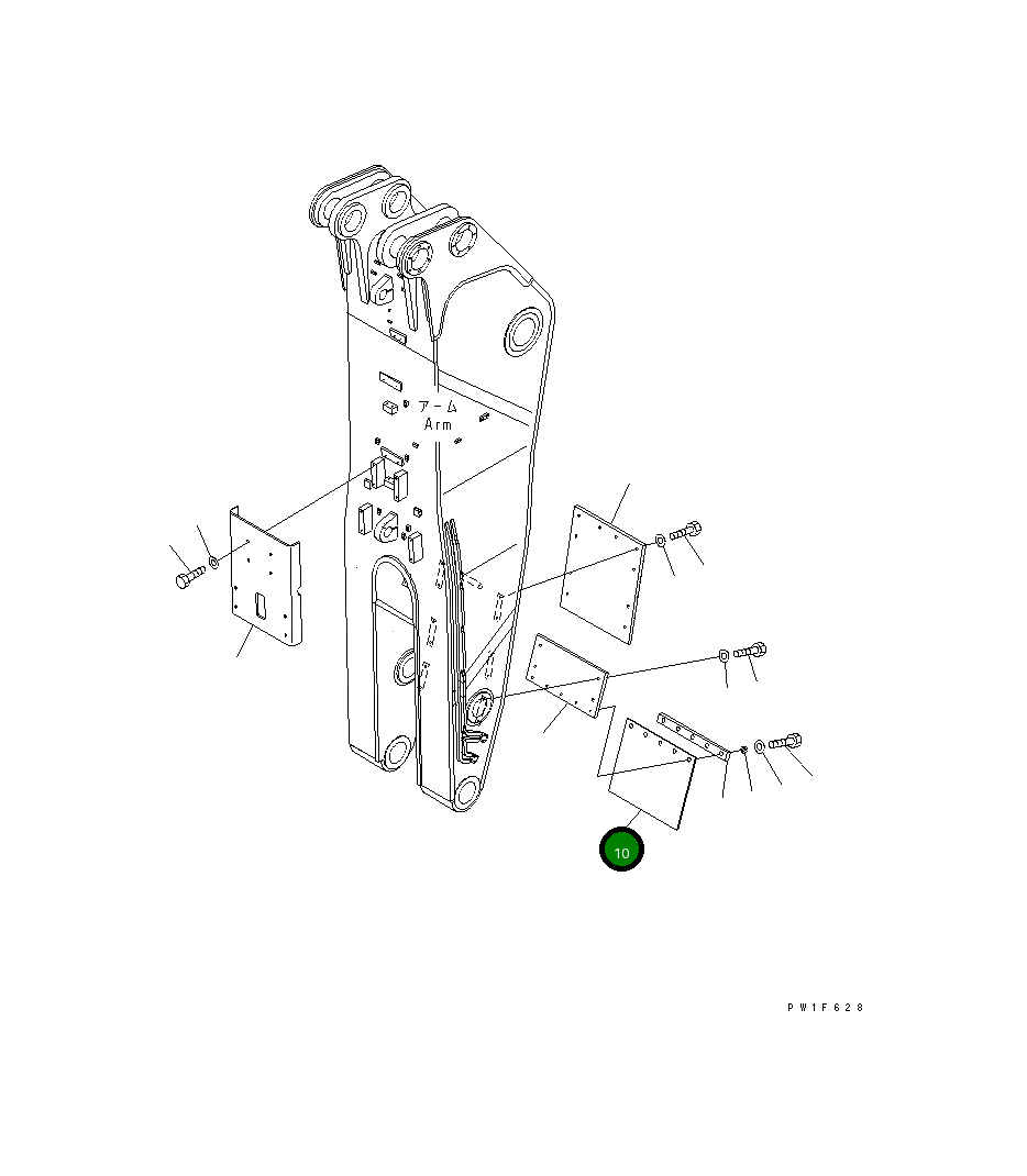 Ремень 21T-68-68740 Komatsu