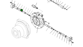 Сиденье KBB0441-14008 Komatsu