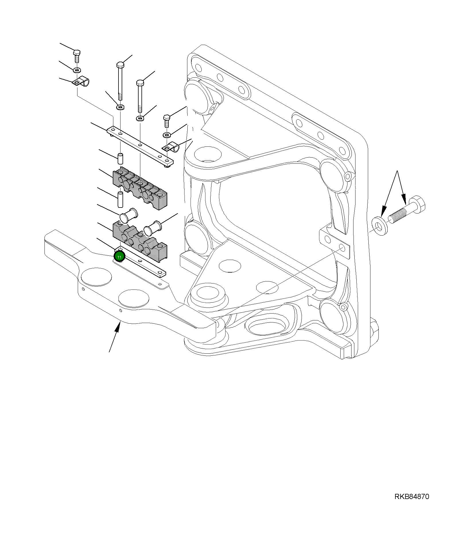 Втулка 42N-62-14740 Komatsu