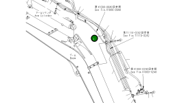 Шланг 2030MM,ORANGE 22M-62-22560 Komatsu