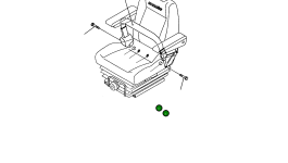 Гайка 20Y-57-D1360 Komatsu