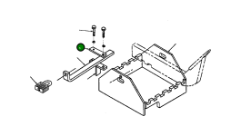 Штанга 161 861 Komatsu