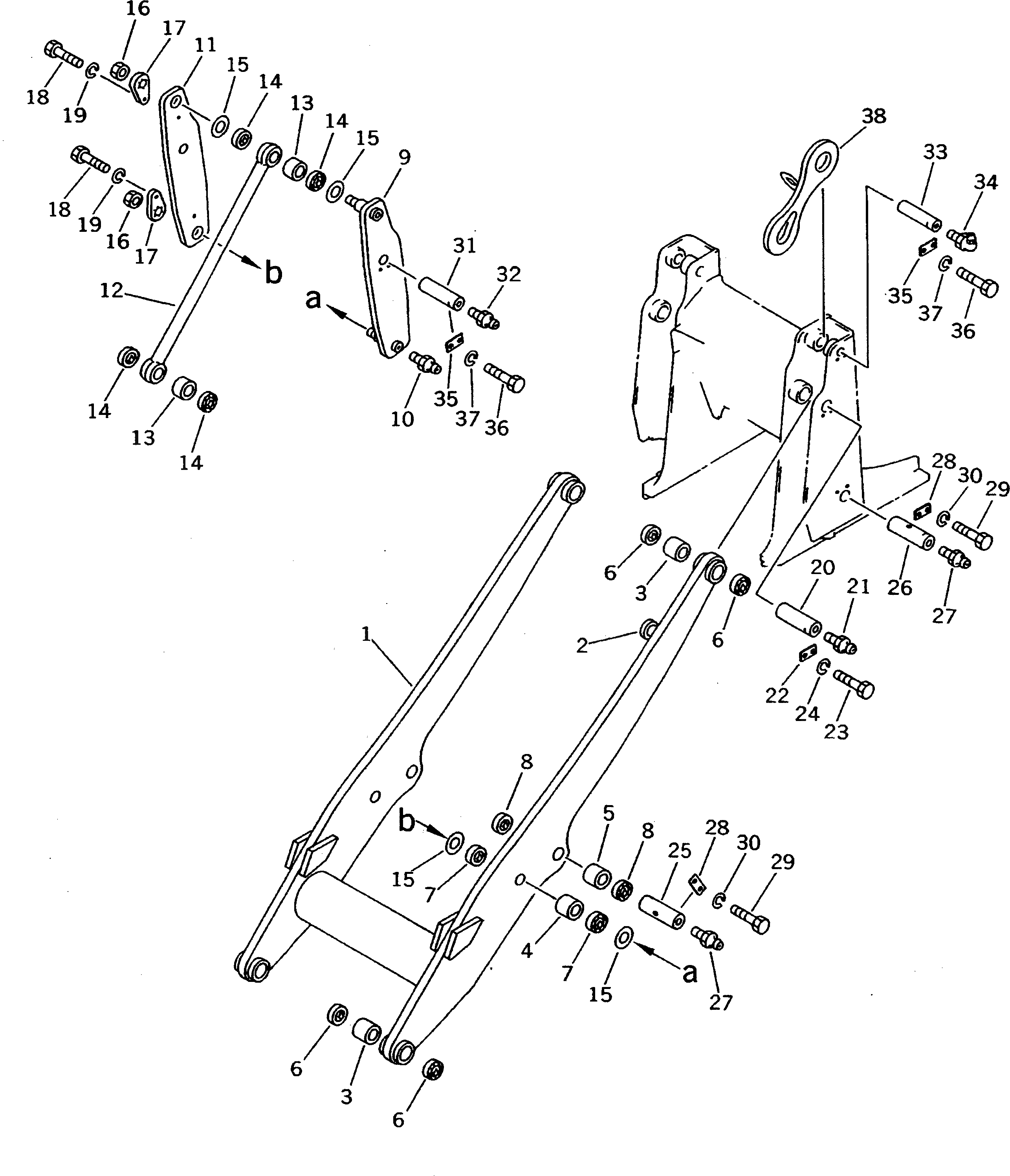Палец 113-70-21231 Komatsu