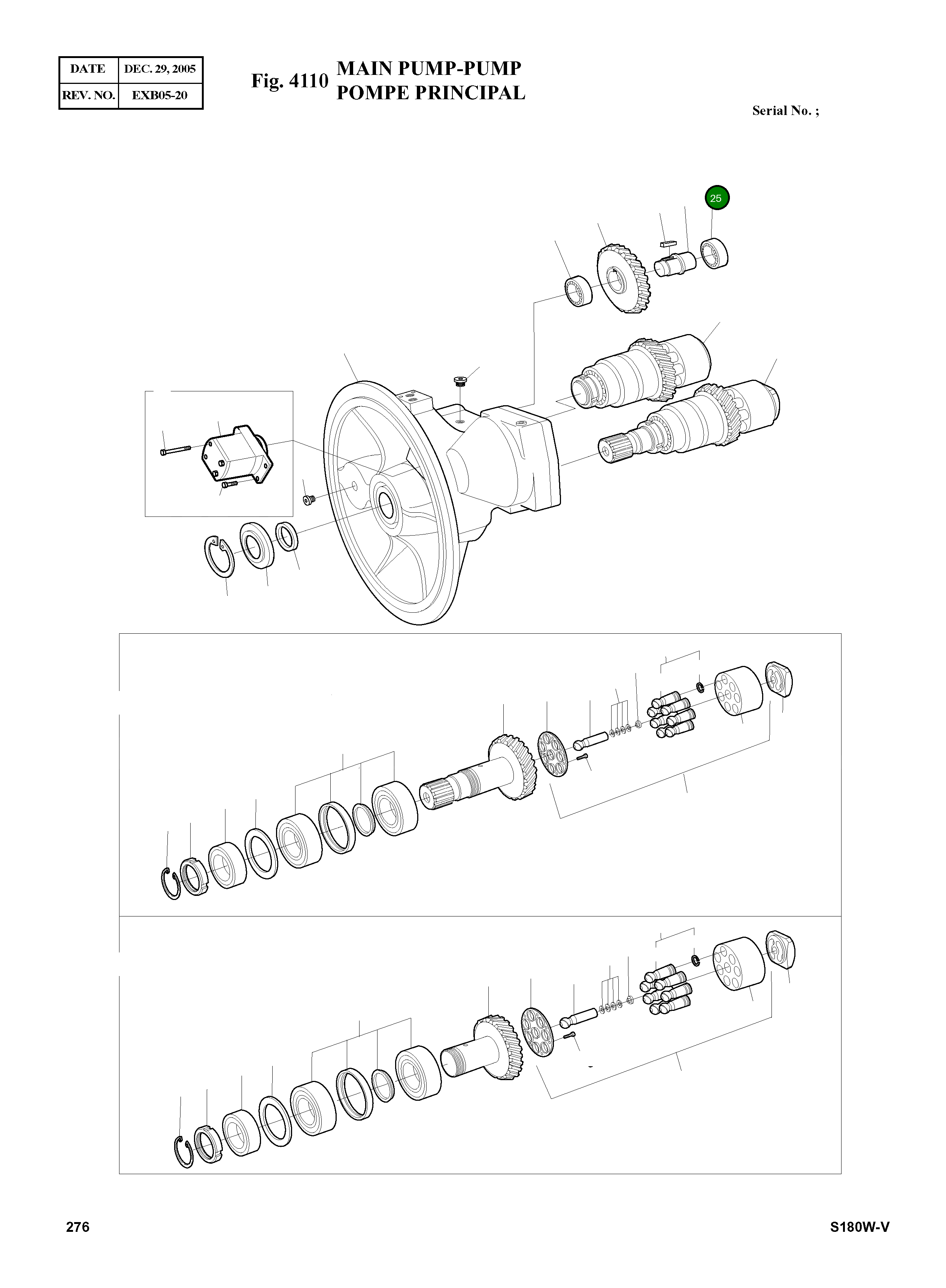 Цилиндрический роликовый подшипник 09153268 Komatsu