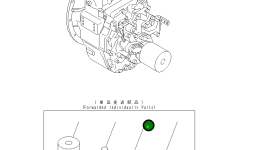 Гайка NCN089411800 Komatsu