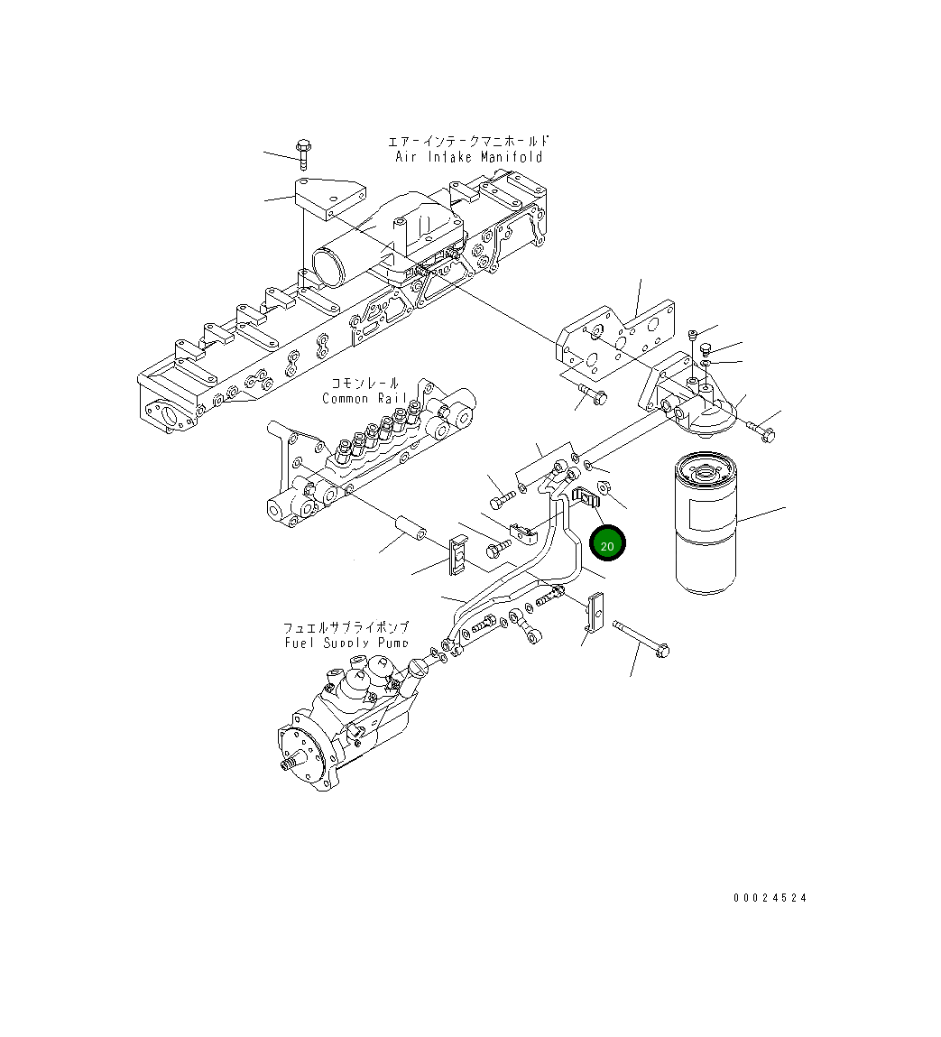 Хомут 6217-71-6290 Komatsu