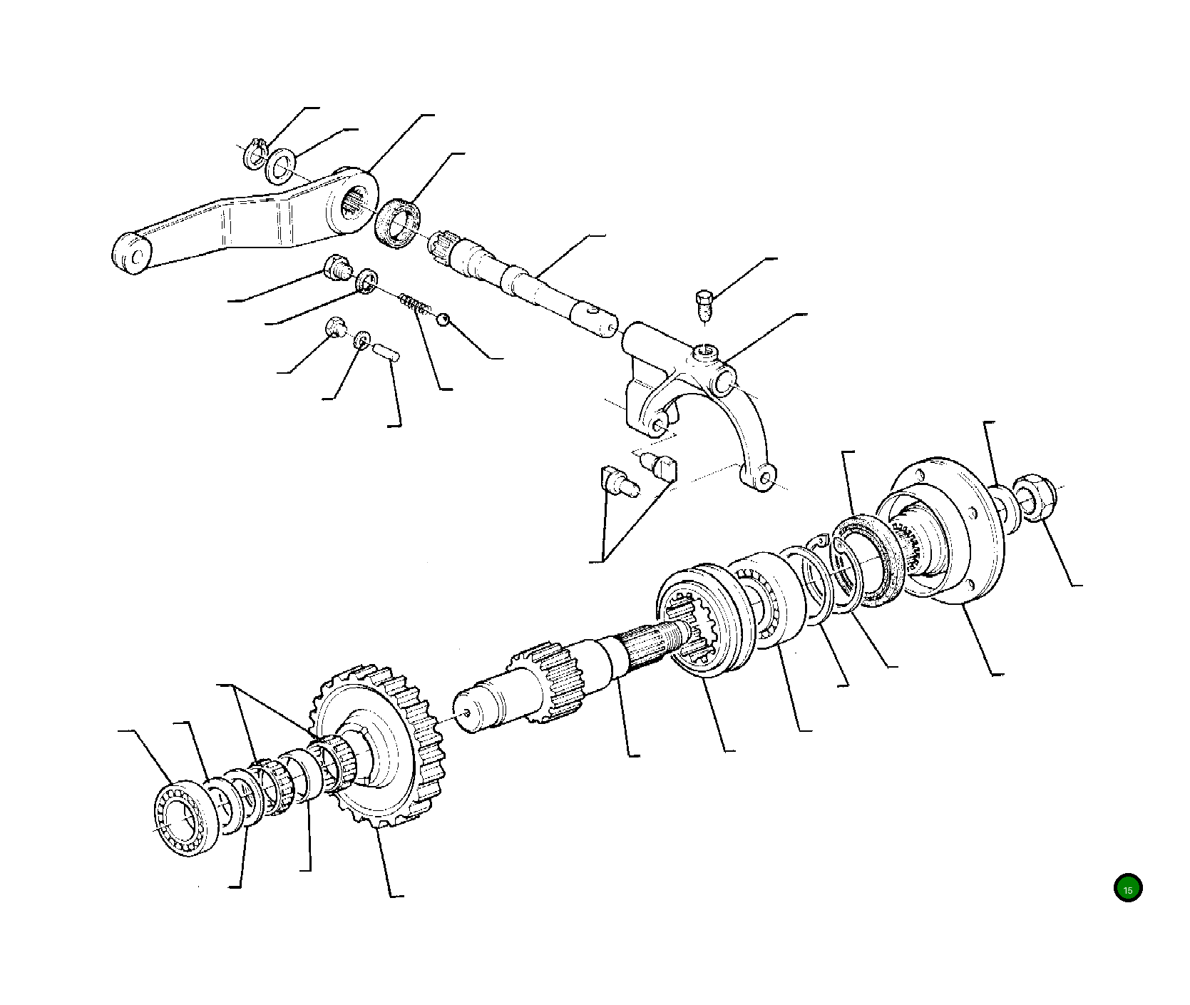 Гайка MIB071141 Komatsu