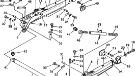 Шарнир 195-71-51210 Komatsu