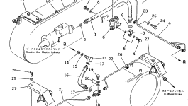 Шланг 23D-43-14250 Komatsu