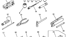 Зажимная штанга 09055-00520 Komatsu