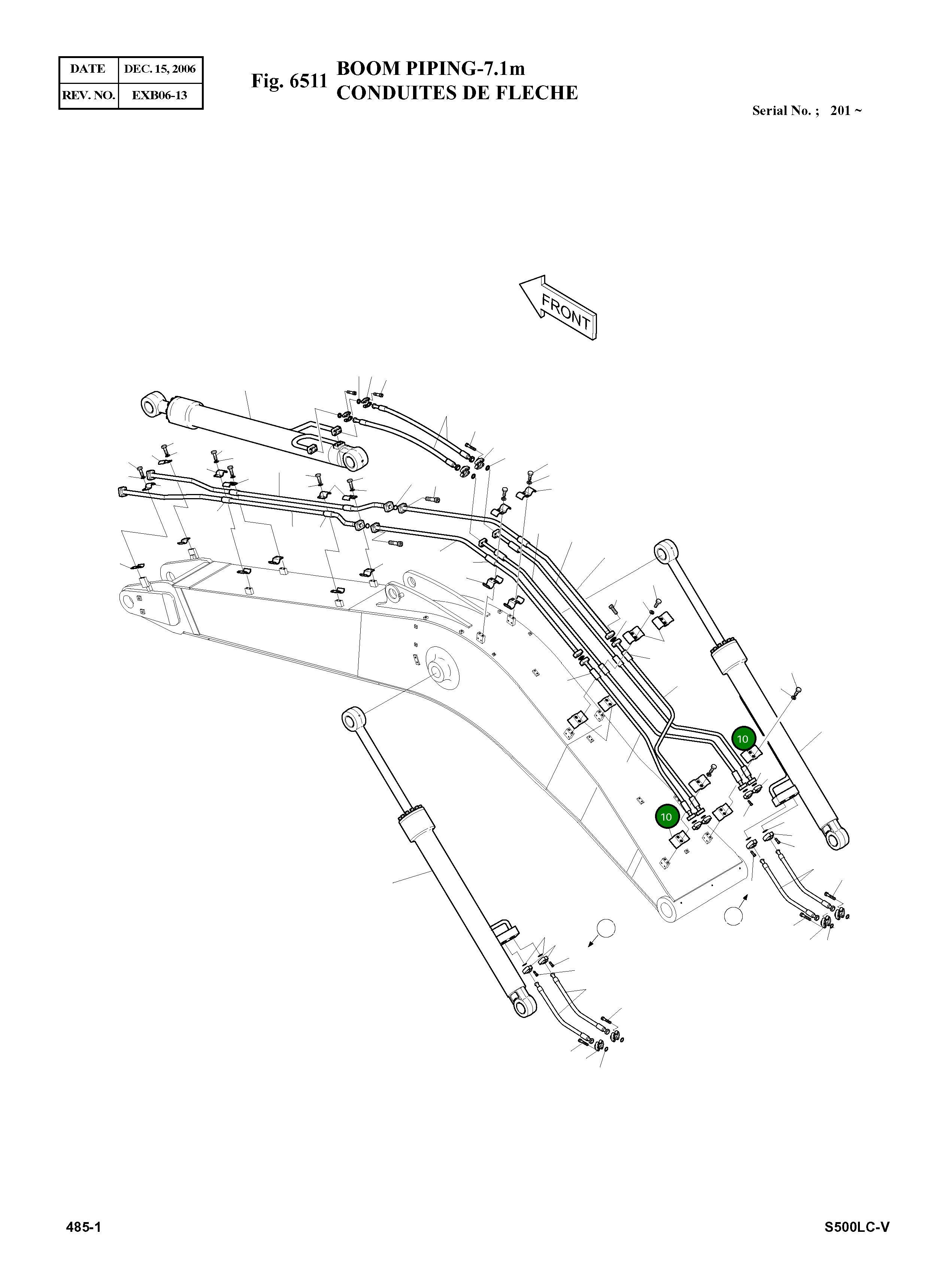 Хомут 124-00315 Komatsu