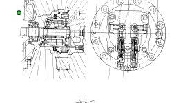 Роликовый подшипник 218224 Komatsu