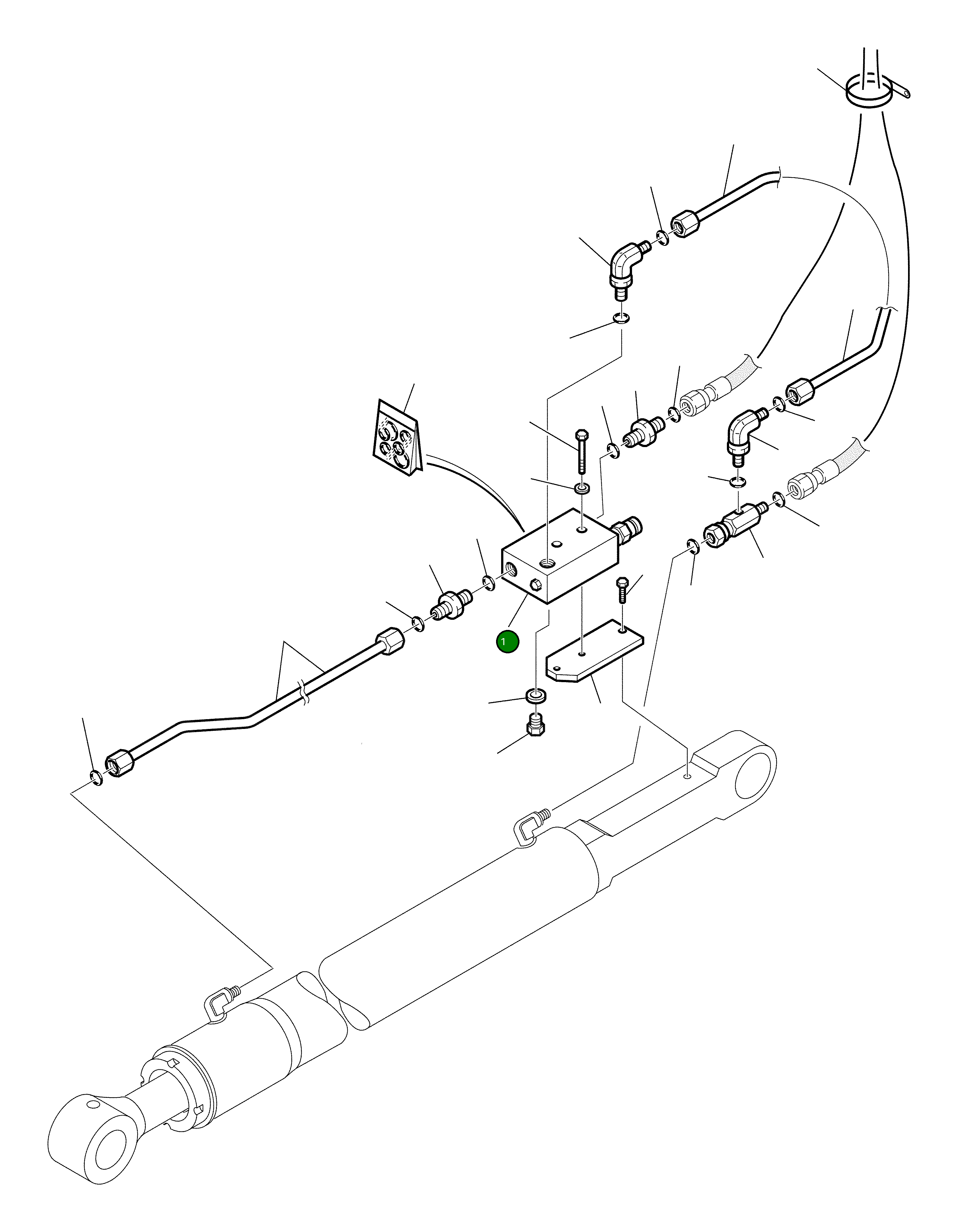 Клапан 845250085 Komatsu
