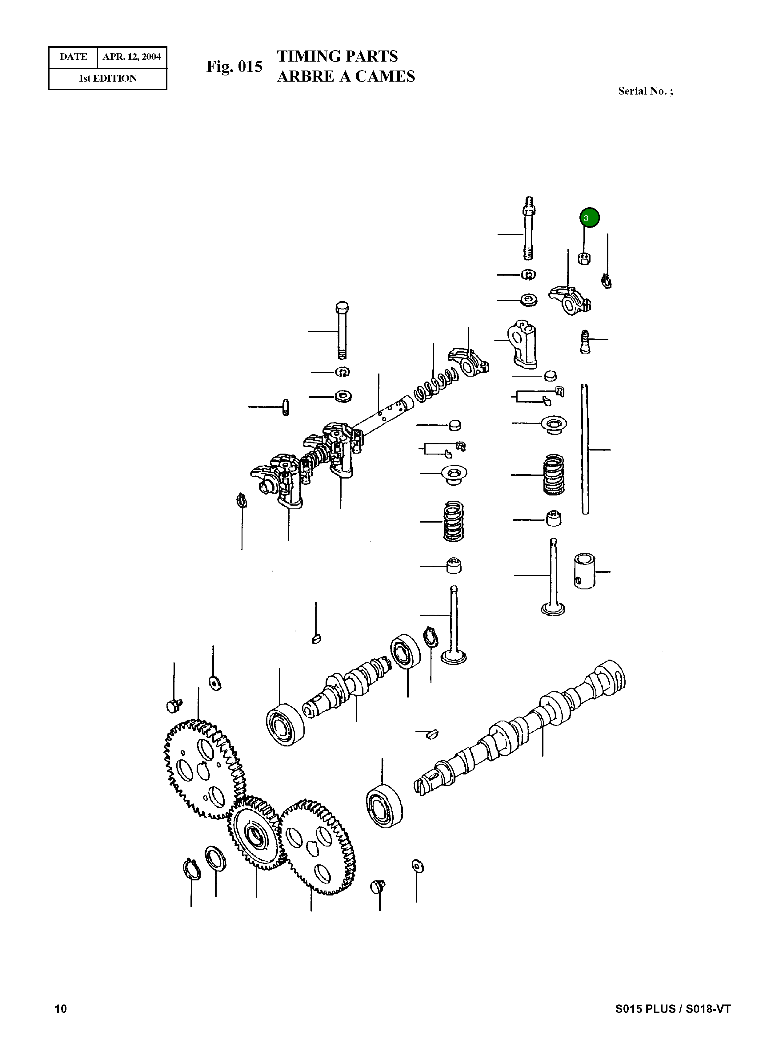 Контргайка тонкая MF430724 Komatsu