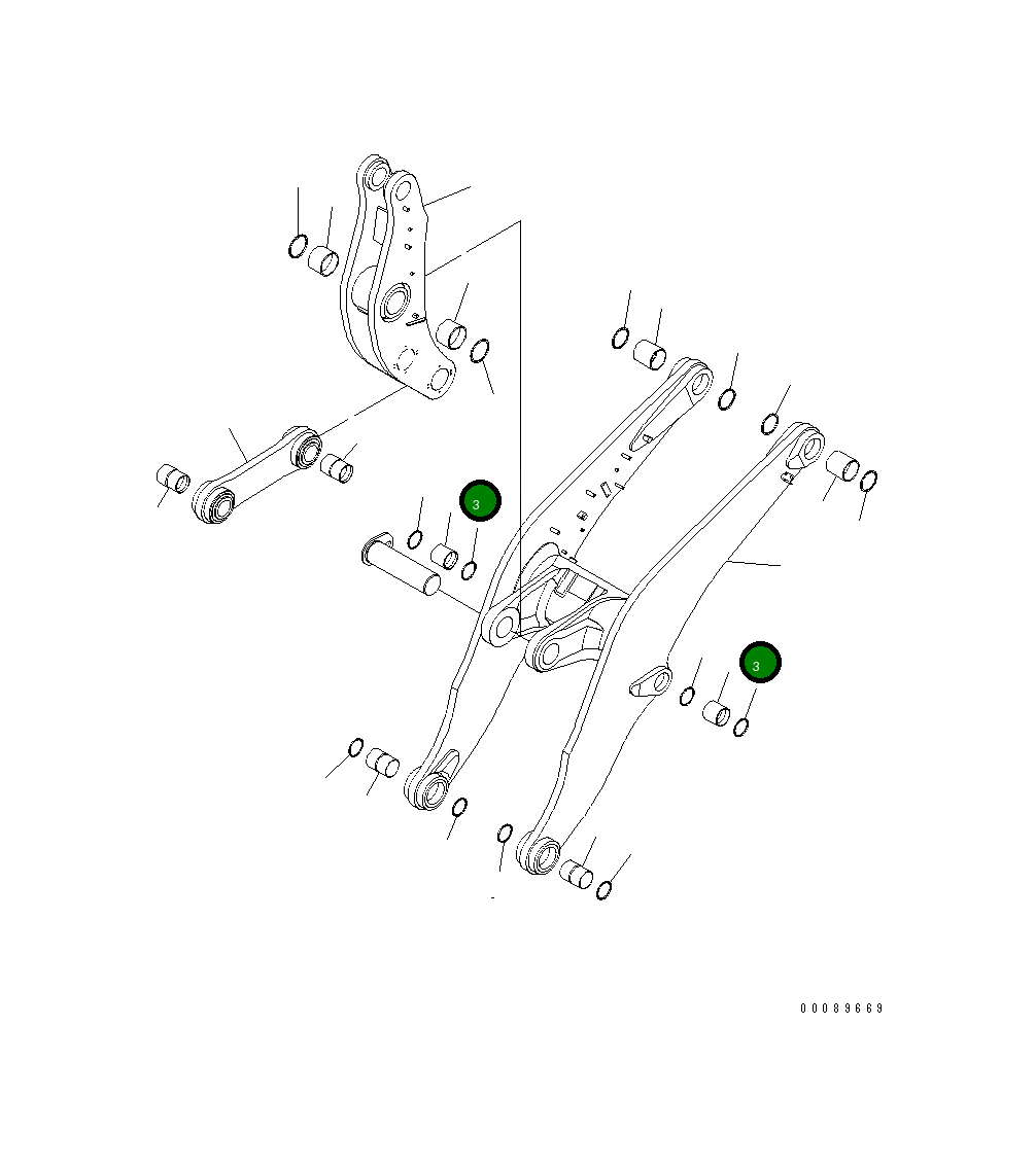Втулка 426-70-31770 Komatsu