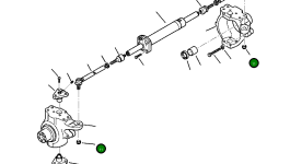 Гайка CA0022431 Komatsu