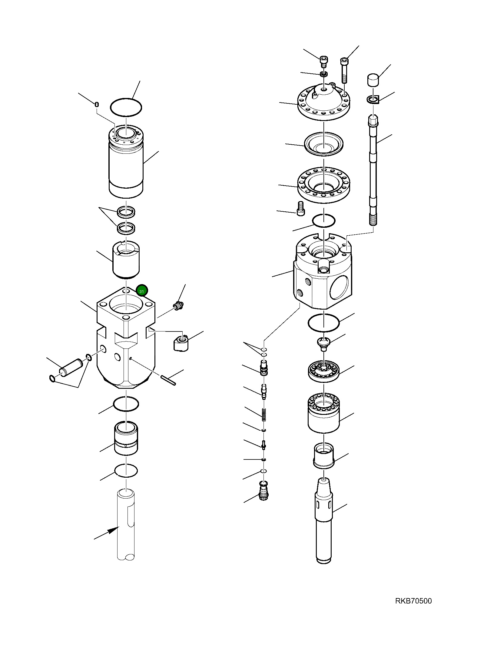 Втулка 42N-989-2120 Komatsu