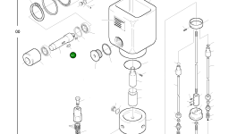 Шпонка призматическая 354 127 99 Komatsu