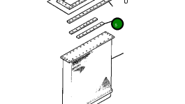 Штанга коллектора верхней части бака 630 490 C1 Komatsu