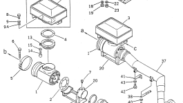Прокладка 600-181-4561 Komatsu