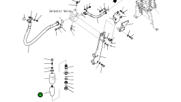 Штуцер прокачки NFEB3026-A1 Komatsu