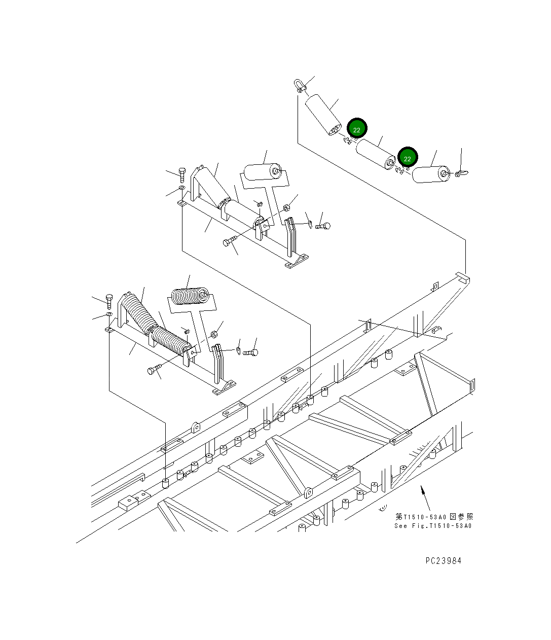 Шарнир 8253-75-2230 Komatsu