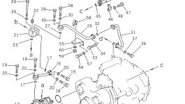 Кронштейн 566-61-45641 Komatsu