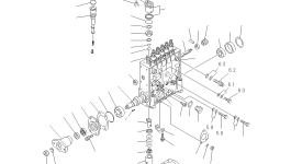 Гайка DK013021-0040 Komatsu
