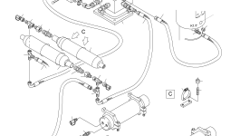 Шланг в сборе DN 16x1370 517 802 98 Komatsu