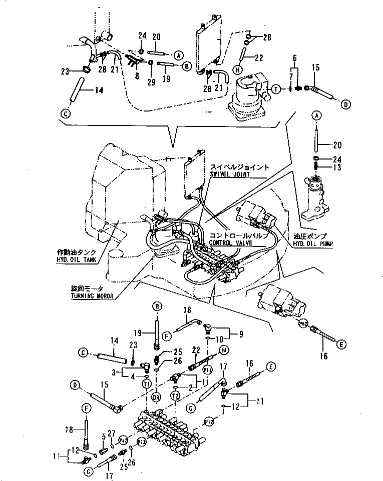 Шланг YM172422-78340 Komatsu