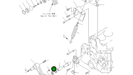 Игольчатый подшипник 6162-64-4910 Komatsu