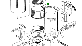 Фильтрующий элемент (вкл. поз. 08 и 09) 694 947 Komatsu