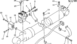 Кронштейн 205-62-72420 Komatsu