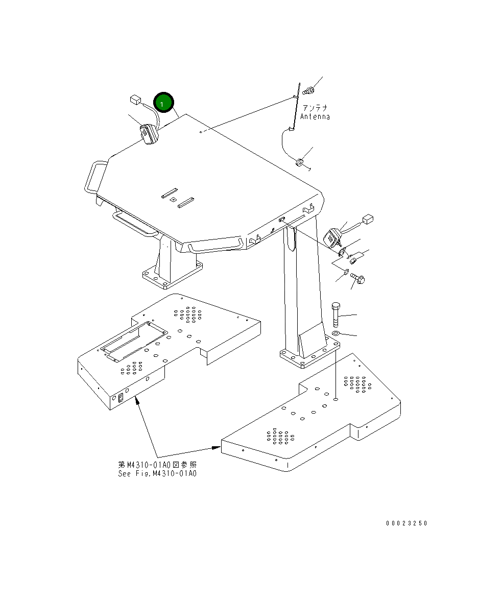 ROPS (защитная рама) 426-U52-2511 Komatsu